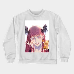 Vampire Girl Teeshirt Crewneck Sweatshirt